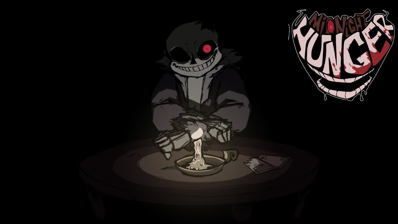 Interrogation Song - Vs Horror Sans - Midnight Hunger - Friday Night Funkin (Fnf mod)