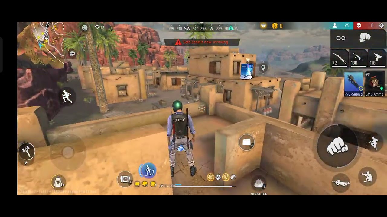 Br ranked match | aaj chup chup ke khelene ki kosis ki phir bhi har gya #freefiregame #game #freefir