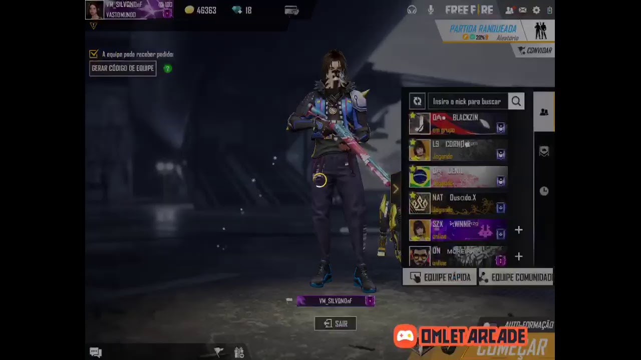 💎 FREE-FIRE 💎 AO VIVOO 💎 Aulas gratis 💎