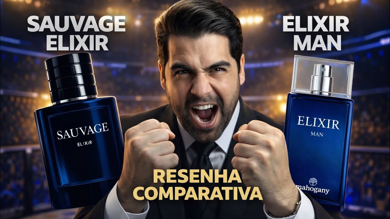 SAUVAGE ELIXIR vs ELIXIR MAN - RESENHA COMPARATIVA