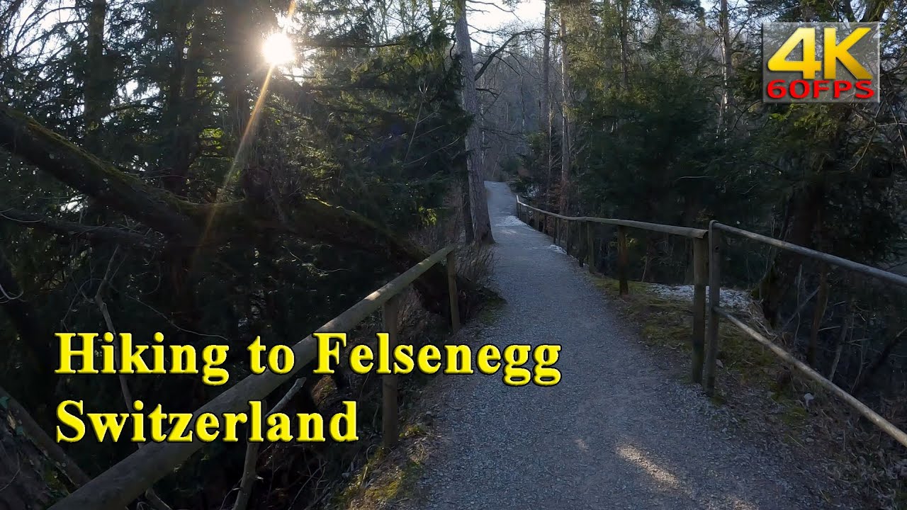 Подъем на Felsenegg в Швейцарии