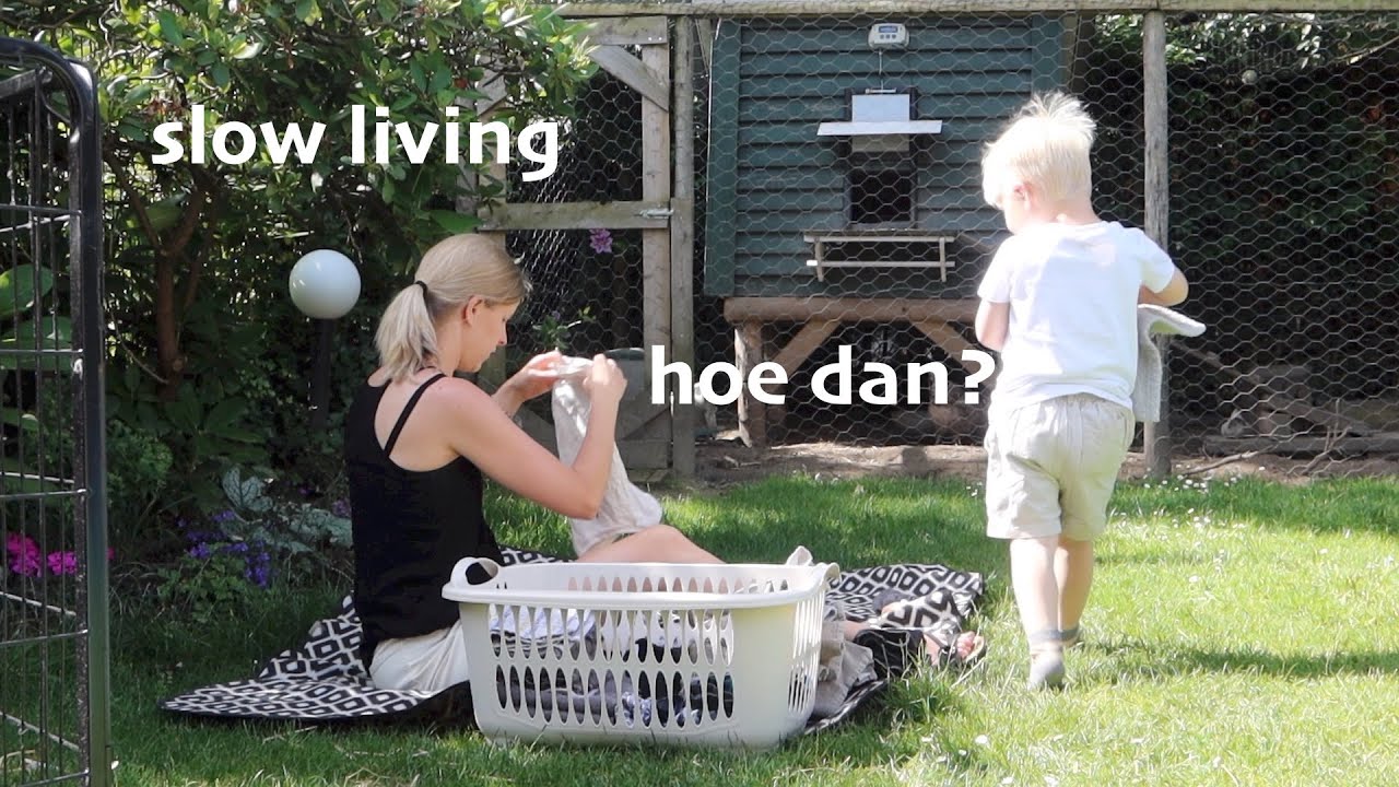 Huishouden doen, maar dan in de rust