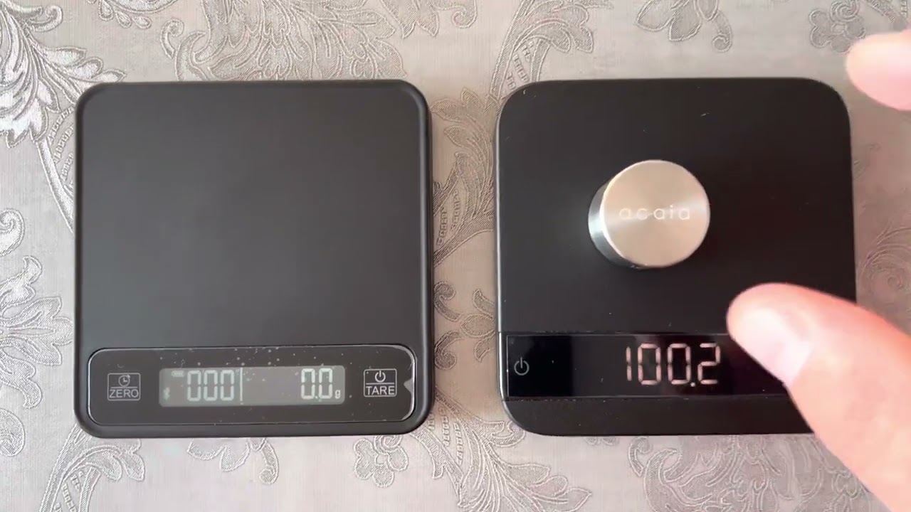 Eureka Digital scale Precisa vs. Acaia Lunar