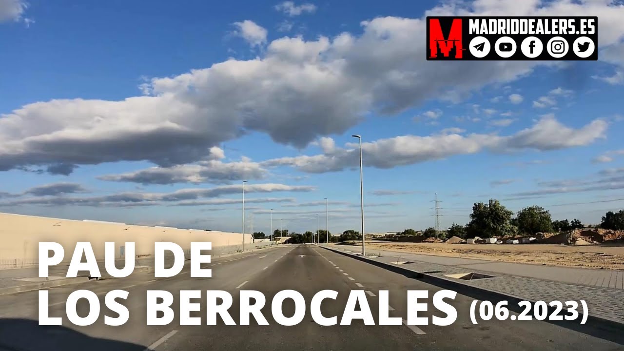 🏘️LOS BERROCALES - Norte (06.2023) | 🚙 De ruta por Madrid (Dashcam Madrid)
