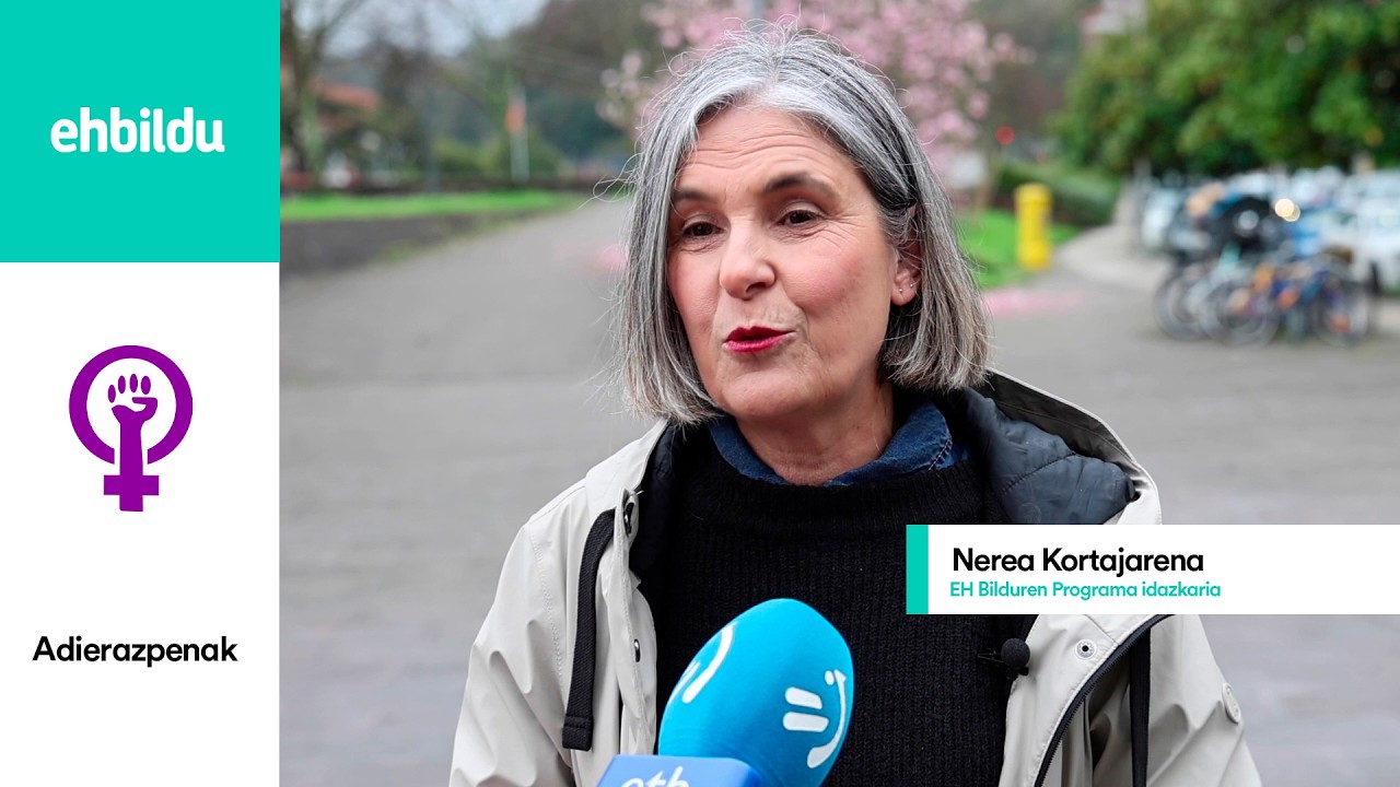 NEREA KORTAJARENAren adierazpenak Martxoaren 8ko bezperan