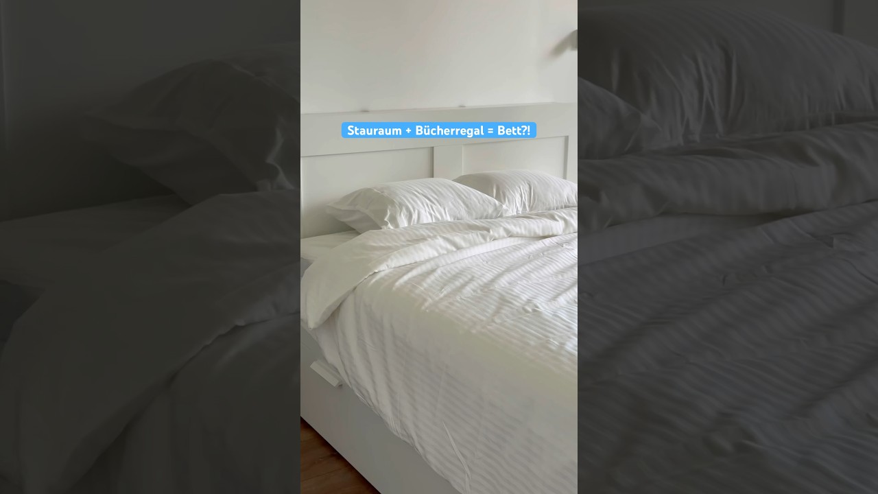 Unser BRIMNES Bett mit Stauraum und Bücherregal checkt alle Boxen. 📦 #meinIKEA #IKEADeutschland