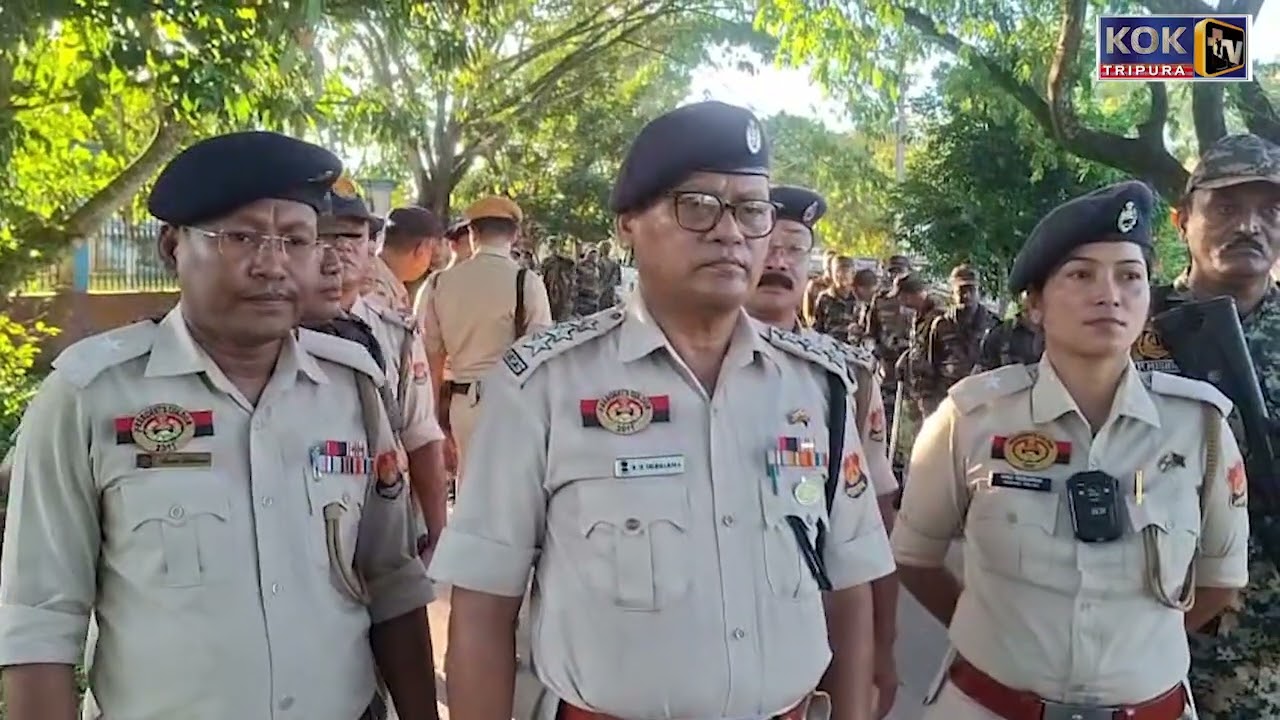 VC ELECTION TWIWI ROAD MARCH KHWLAIKHA TULASIKHOR RAJ NAGAR-O POLICE NAIMWTHANG