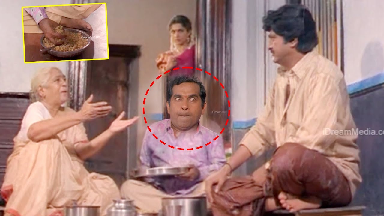 బ్రహ్మానందం నవ్వుల జల్లులు | Brahmanandam Comedy Scene | Mohan Babu #idreamdaily