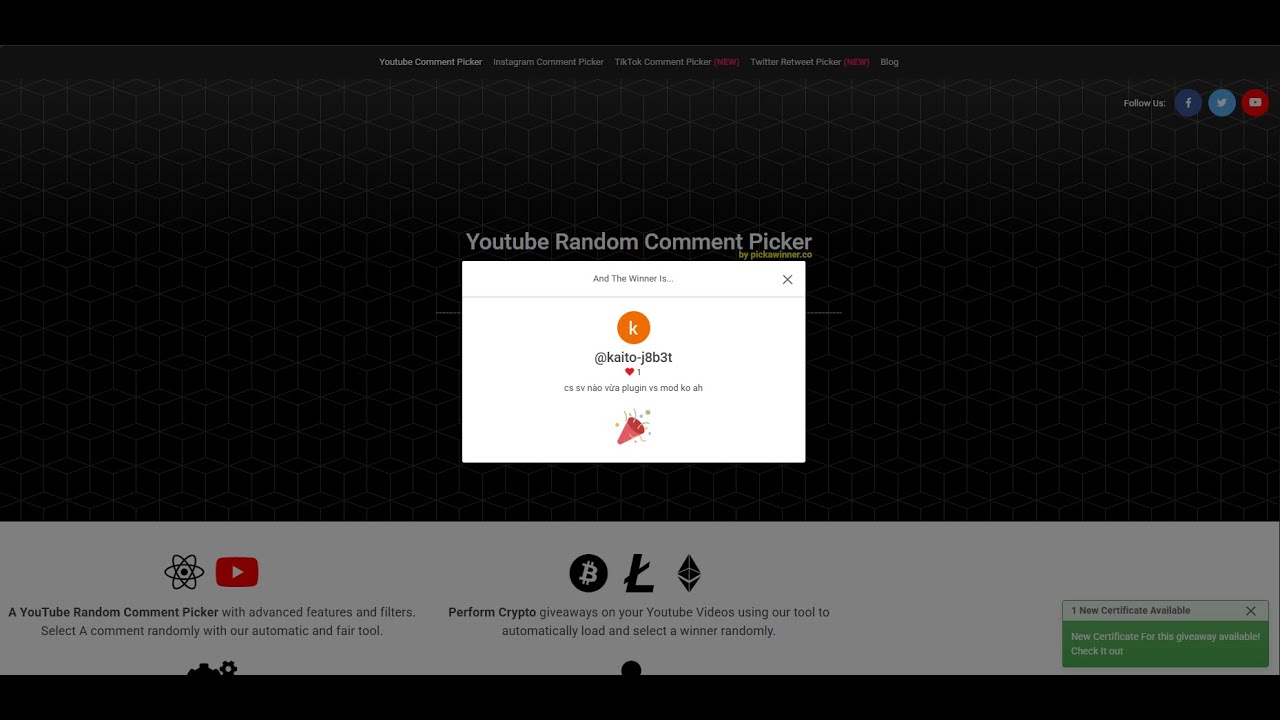 🔴LIVE: NGƯỜI MAY MẮN NHẬN HOSTING SẼ LÀ AI