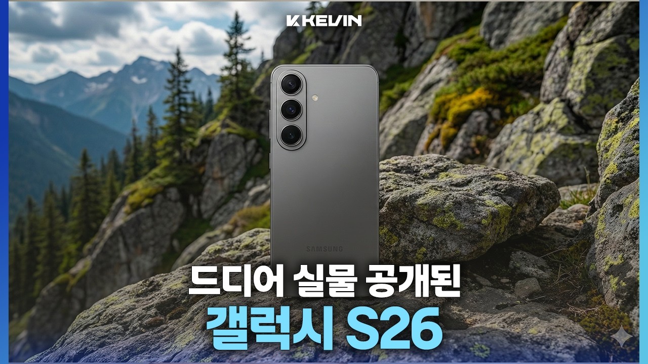 실물이 더 이쁘고 한정색깔들도 기대되는 갤럭시 S26 실물, 망원 한정색상, 망원 카메라 등 추가 소식