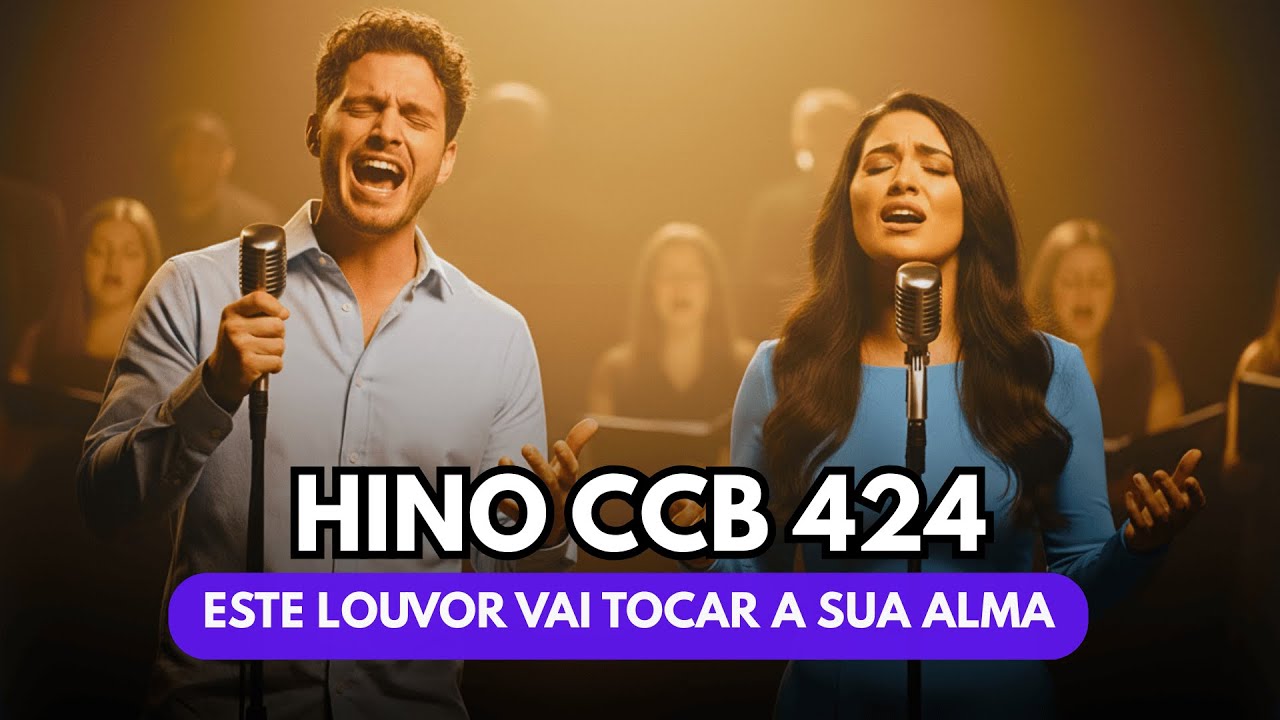 HINO CCB 424 CANTADO - Ó Jesus, por nós morreste | Sinta a presença de Deus