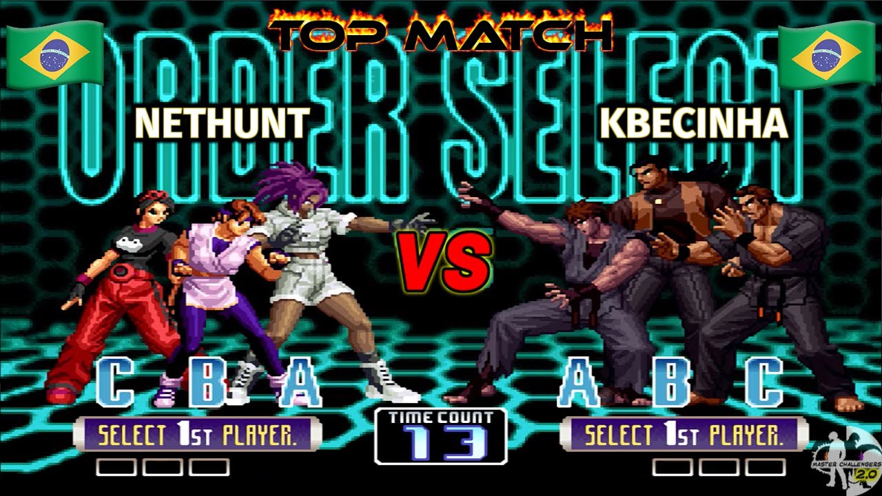 NETHUNT vs KBECINHA TOP MATCH FT5 KOF 2002