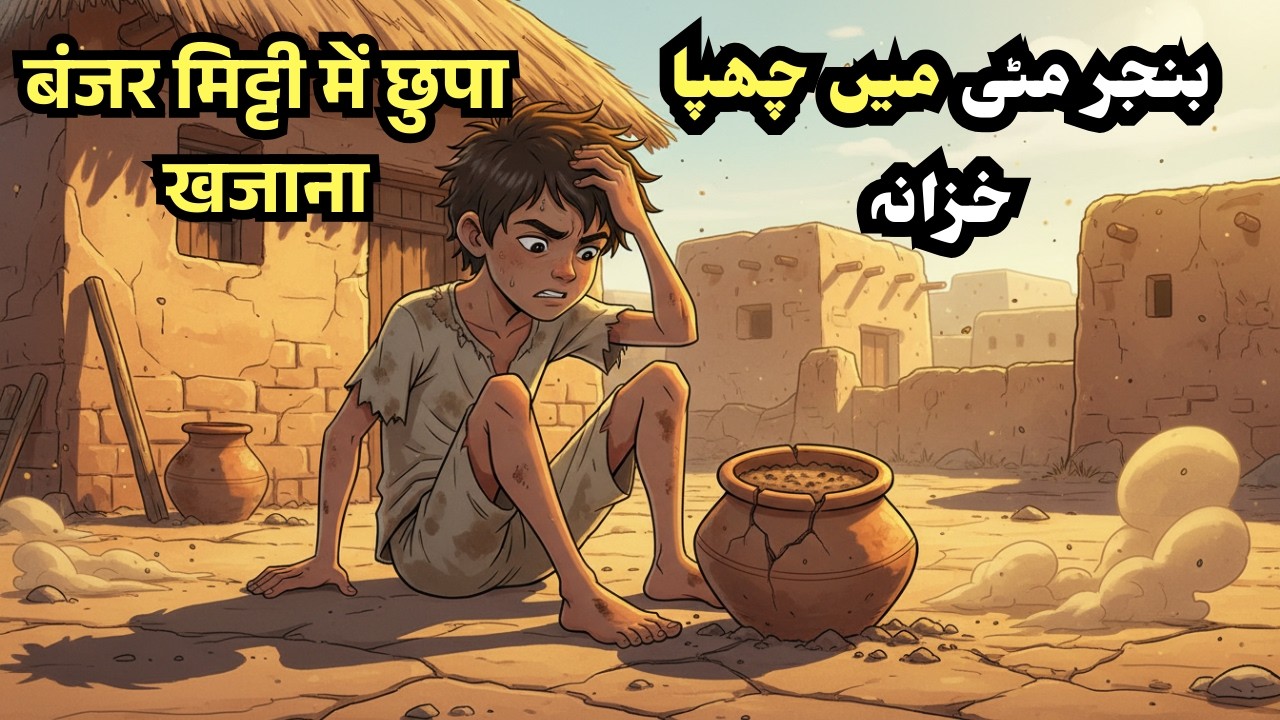 Banjar Mitti Ya Sone Ka Taj | Aakhri Faisla Jis Ne Taqdeer Badal Di | Moral Story Hindi/Urdu
