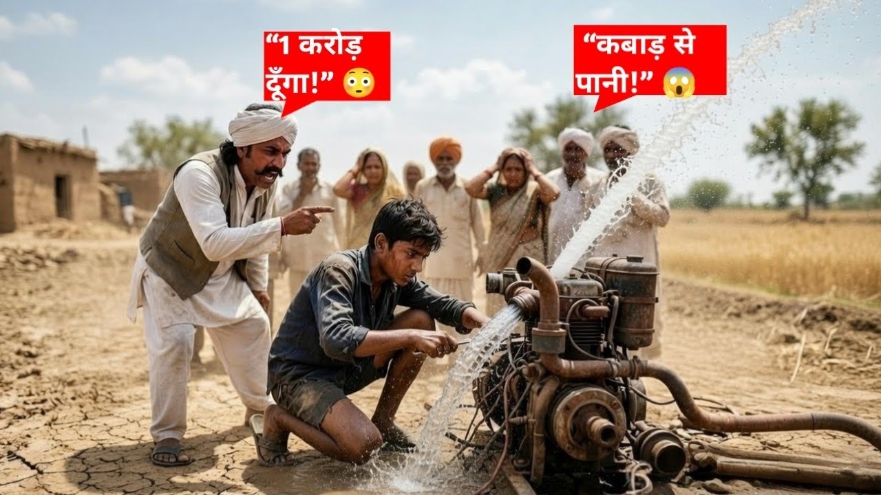 गाँव ख़त्म होने वाला था... फिर कबाड़ी लड़के ने किया चमत्कार! 😳 “कबाड़ से पानी” (1 करोड़ का सच?)