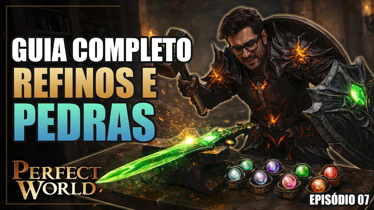 #PWBR – Perfect World Oficial – Como Refinar e Colocar Pedras nos Equipamentos – Episódio 7