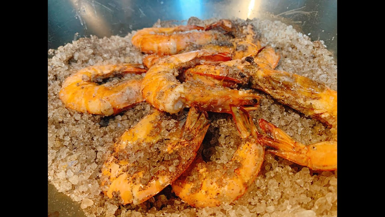 Salt Baked Prawn