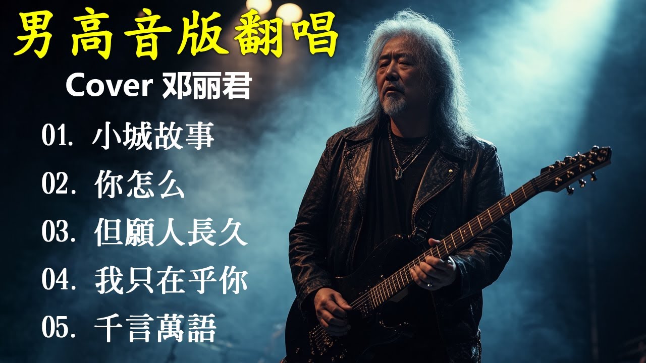 《小城故事》+《你怎么说》+《但願人長久》+《我只在乎你》+《千言萬語》 大头针(Cover 邓丽君) 男高音版翻唱 【大头针 · 烟嗓情歌精选】#中文经典老歌