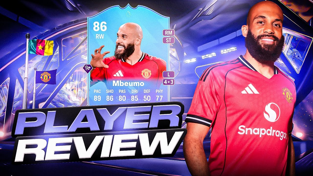 86 PREMIER LEAGUE POTM MBEUMO SBC ОБЗОР ИГРОКА - EA FC 26 ULTIMATE TEAM