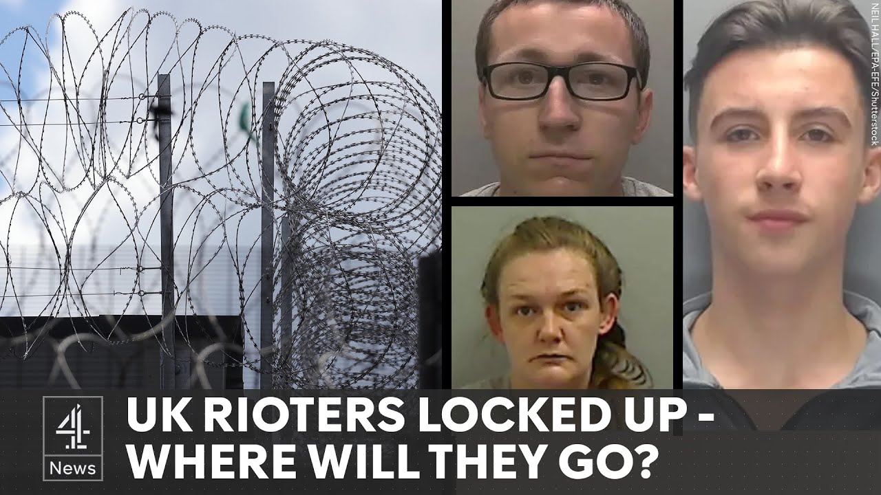 UK Riots: Who's been convicted and do our prisons have room?