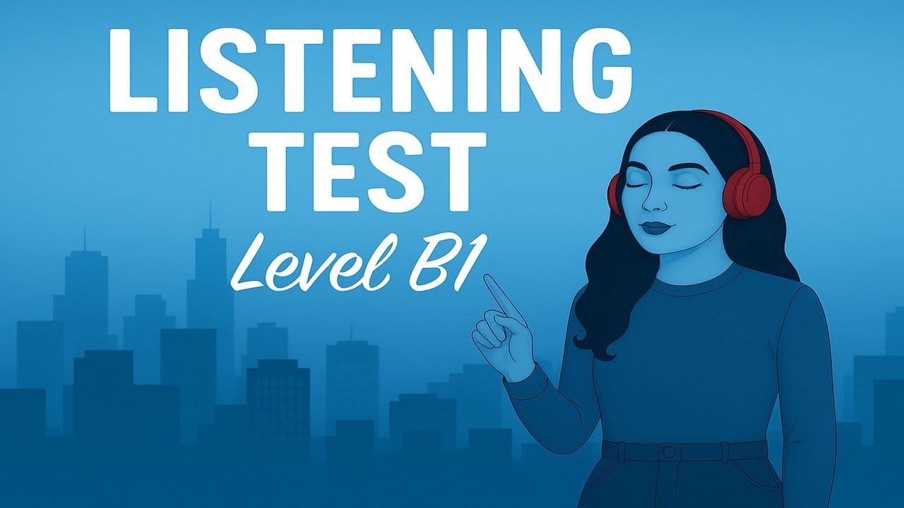 B1 Listening Test Cambridge English  PET | Listening English Practice | Preliminary English Test