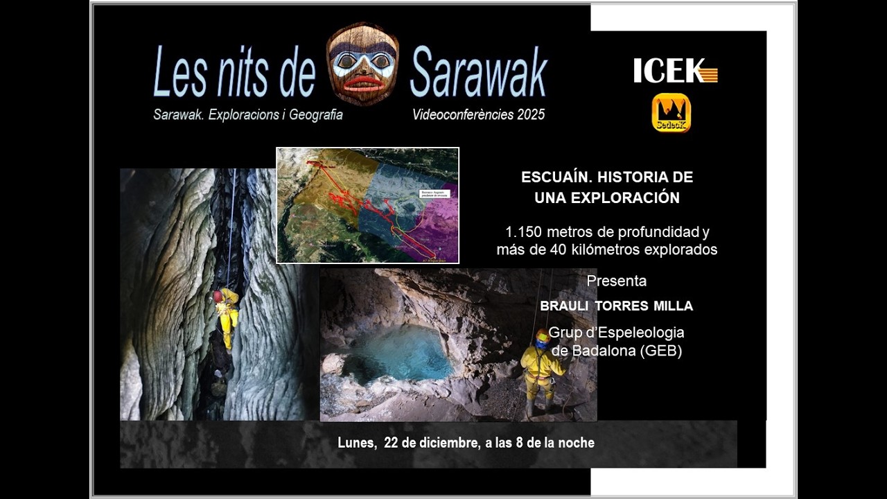 Les Nits de Sarawak.  Escuain. Historia de una exploración