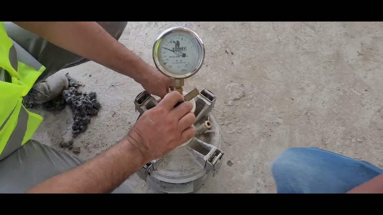 Fresh Concrete testing