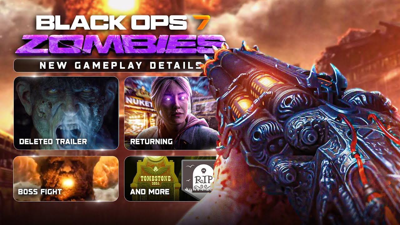 Black Ops 7 Zombies 'PARADOX JUNCTION' Gameplay Updates, Blundergat &  Hell Hounds..