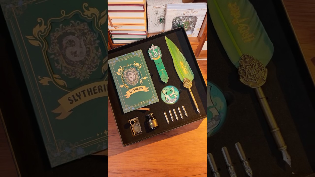 Hogwarts Essentials: Harry Potter Notebook & Pen Gift Set Unboxing🪄🙋&zwj;♀️