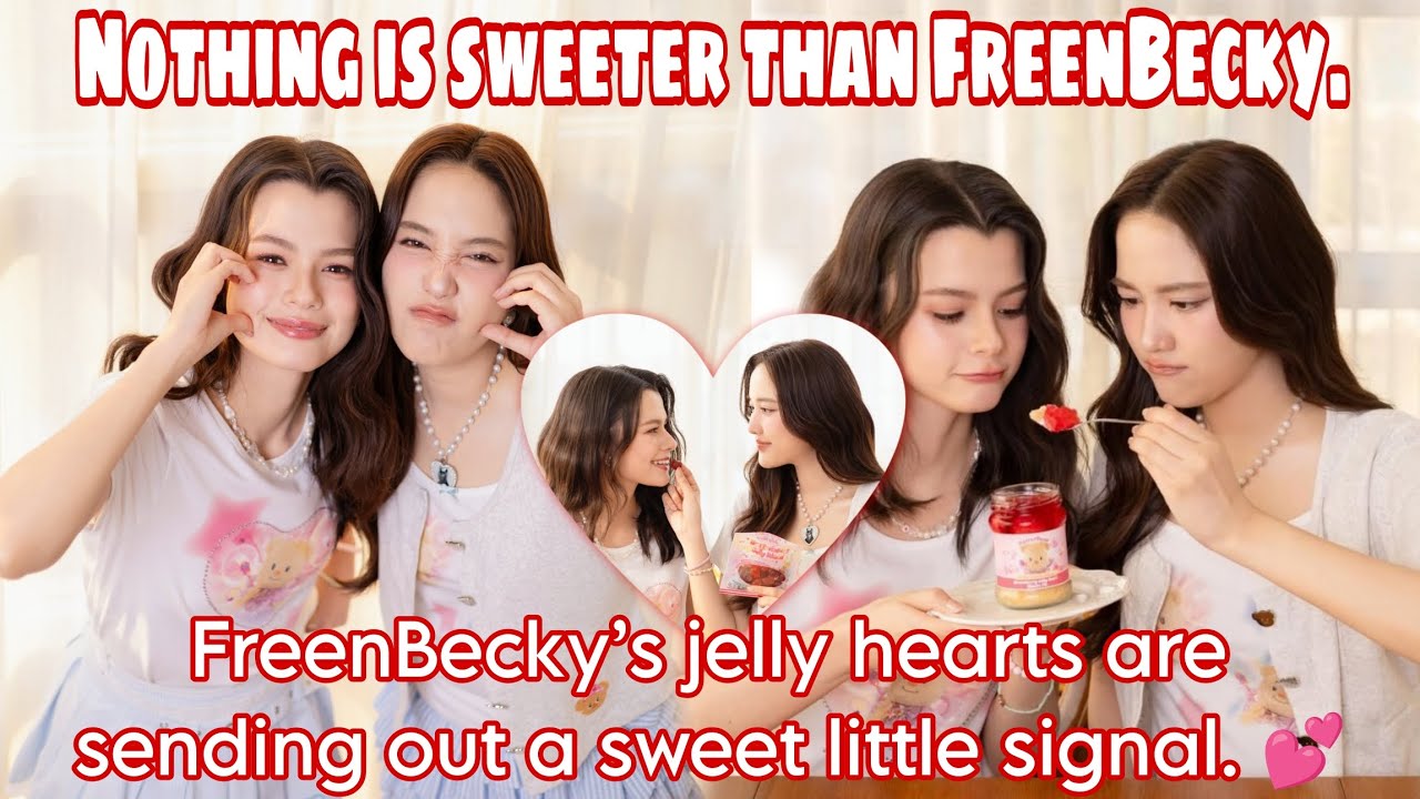 JELLY HEART || FreenBecky being sweet couple during photoshoot! (They miss each other)