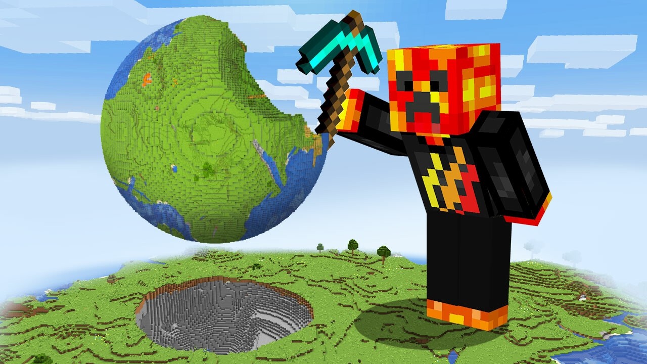 Minecraft но Ты Добываешь 1 МИЛЛИАРД Блоков
