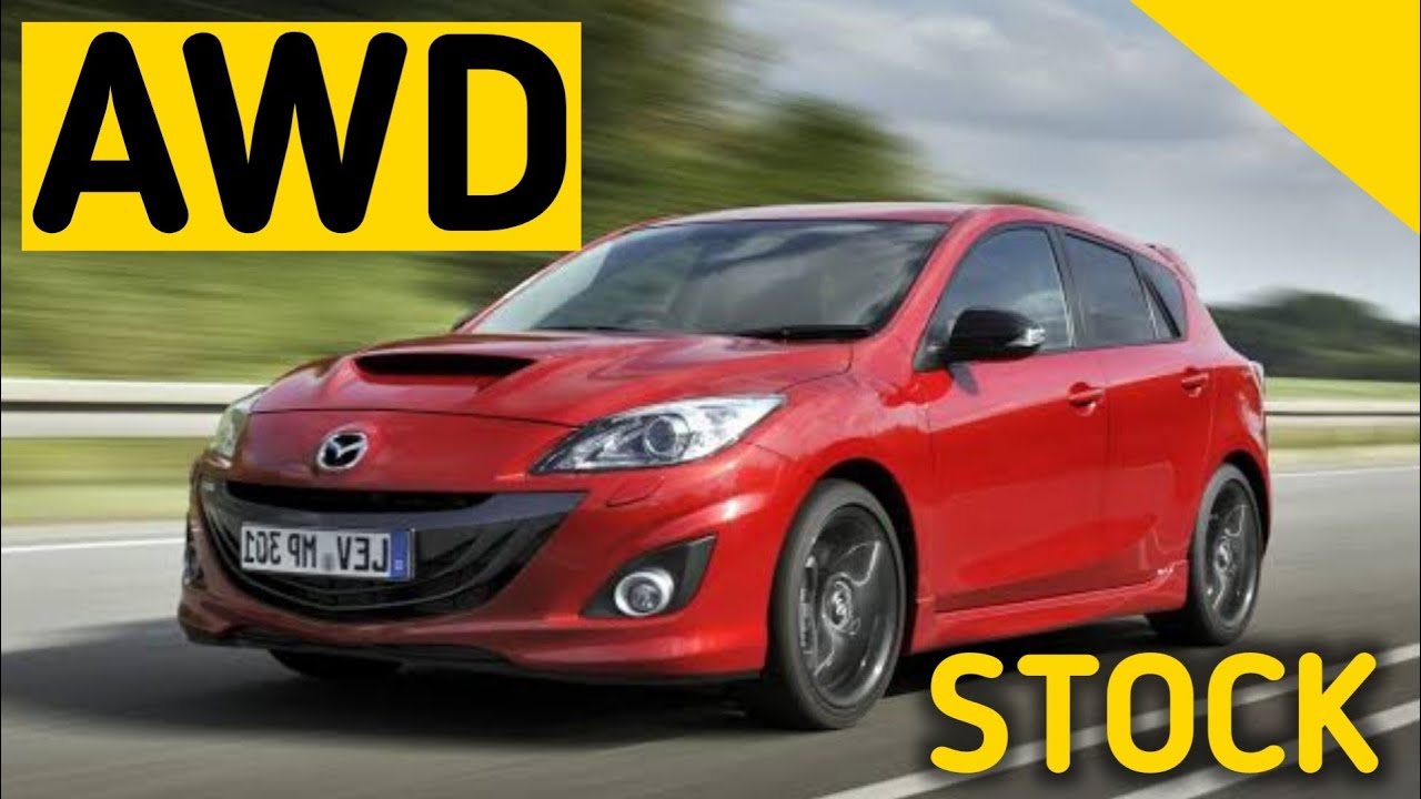 MAZDASPEED 3 могла бы легко быть полноприводной прямо из стоковой комплектации 😤