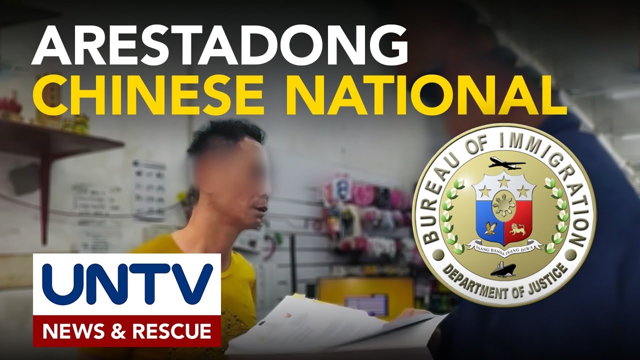 Chinese national, inaresto ng Bureau of Immigration dahil sa immigration violations