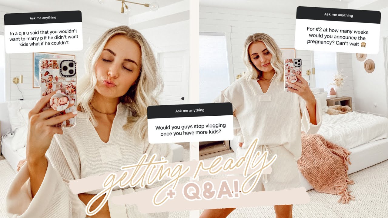 Getting Ready, Answering Questions & Spilling Some Tea?? | Aspyn Ovard