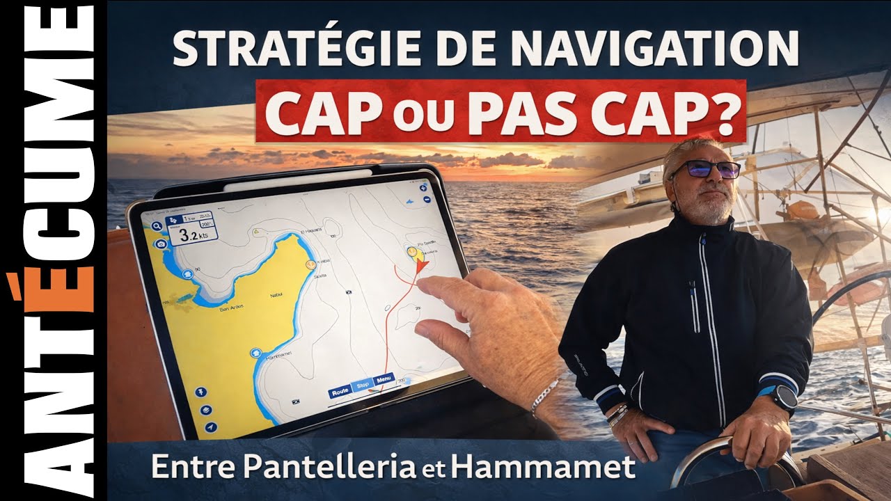 ⛵️Cap ou pas cap? Stratégie météo entre Pantélleria et Hammamet
