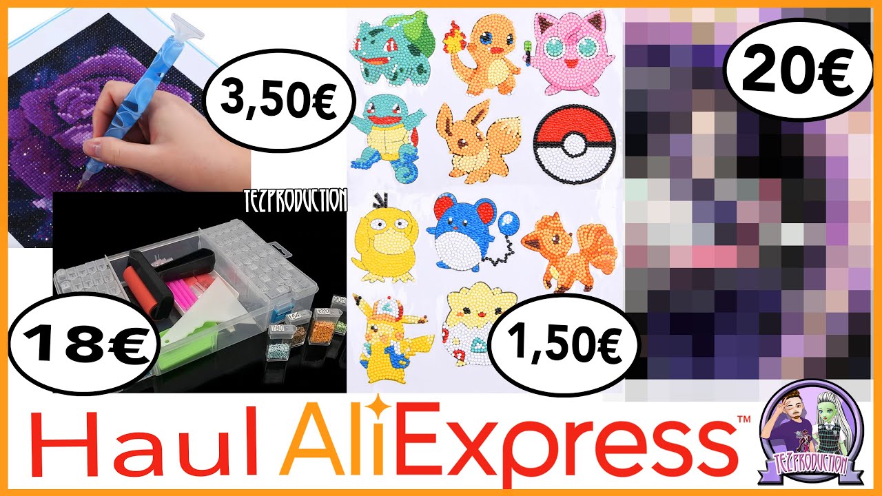HAUL ALIEXPRESS 💎 SPÉCIAL DIAMOND PAINTING 💎