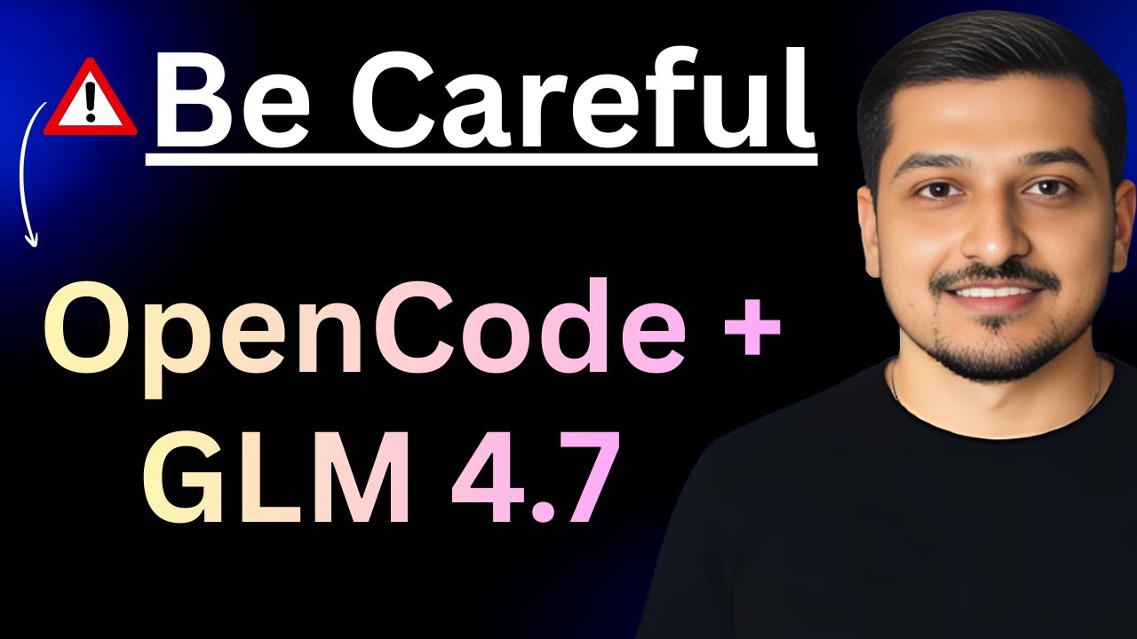 Opencode + GLM 4.7 (БЕСПЛАТНО): Будьте осторожны перед использованием.