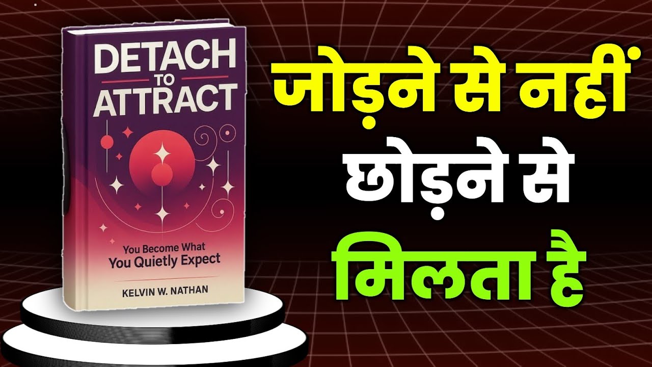 Detach To Attract - Audiobook Summary In Hindi | The Secret To Manifest Anything Without Chasing