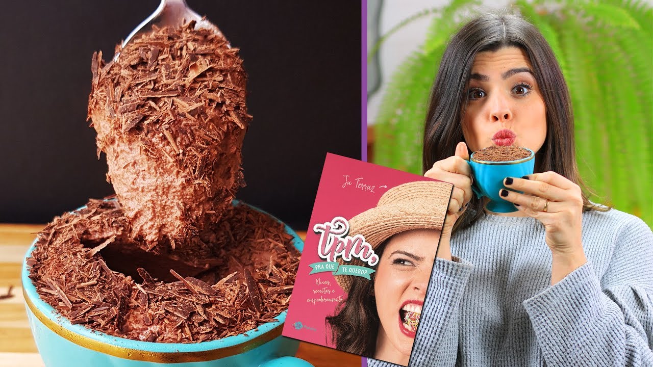 MOUSSE DE NUTELLA - Receitas inéditas do #LIVRODOTPM | TPM, pra que te quero?