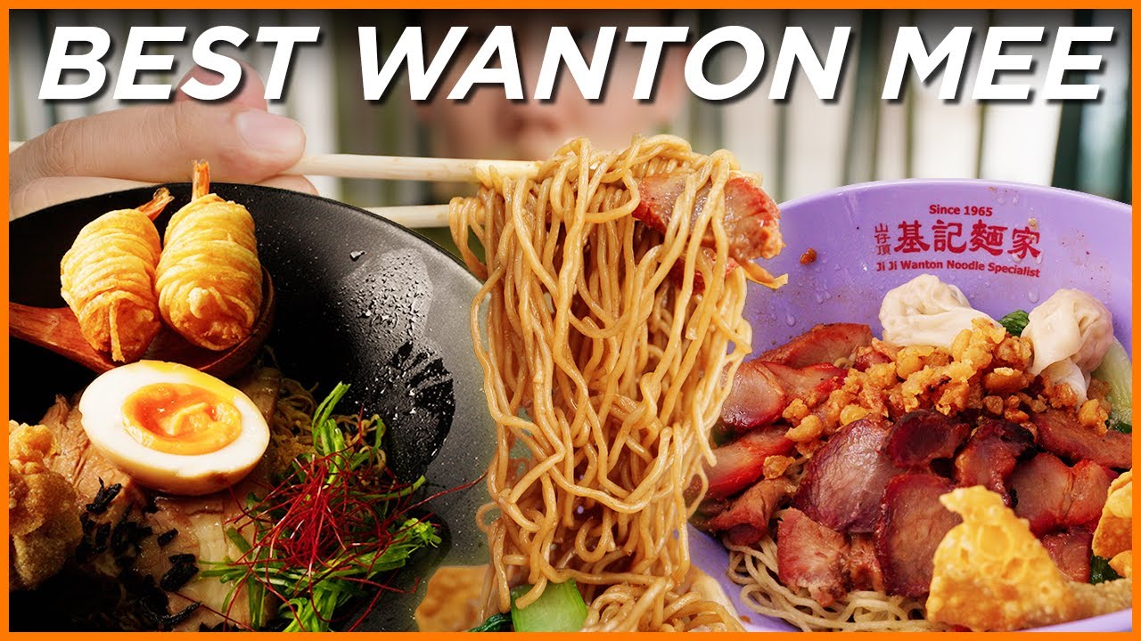 TOP 3 WANTON MEE IN CENTRAL SINGAPORE (PART 1) | The Best Wanton Mee Ep 9