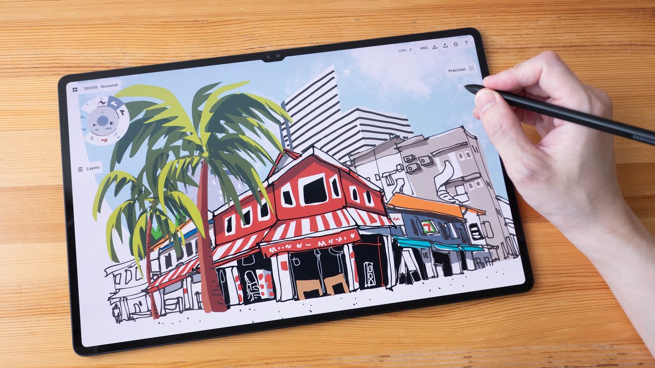 My Digital Art Style & Concepts app workflow