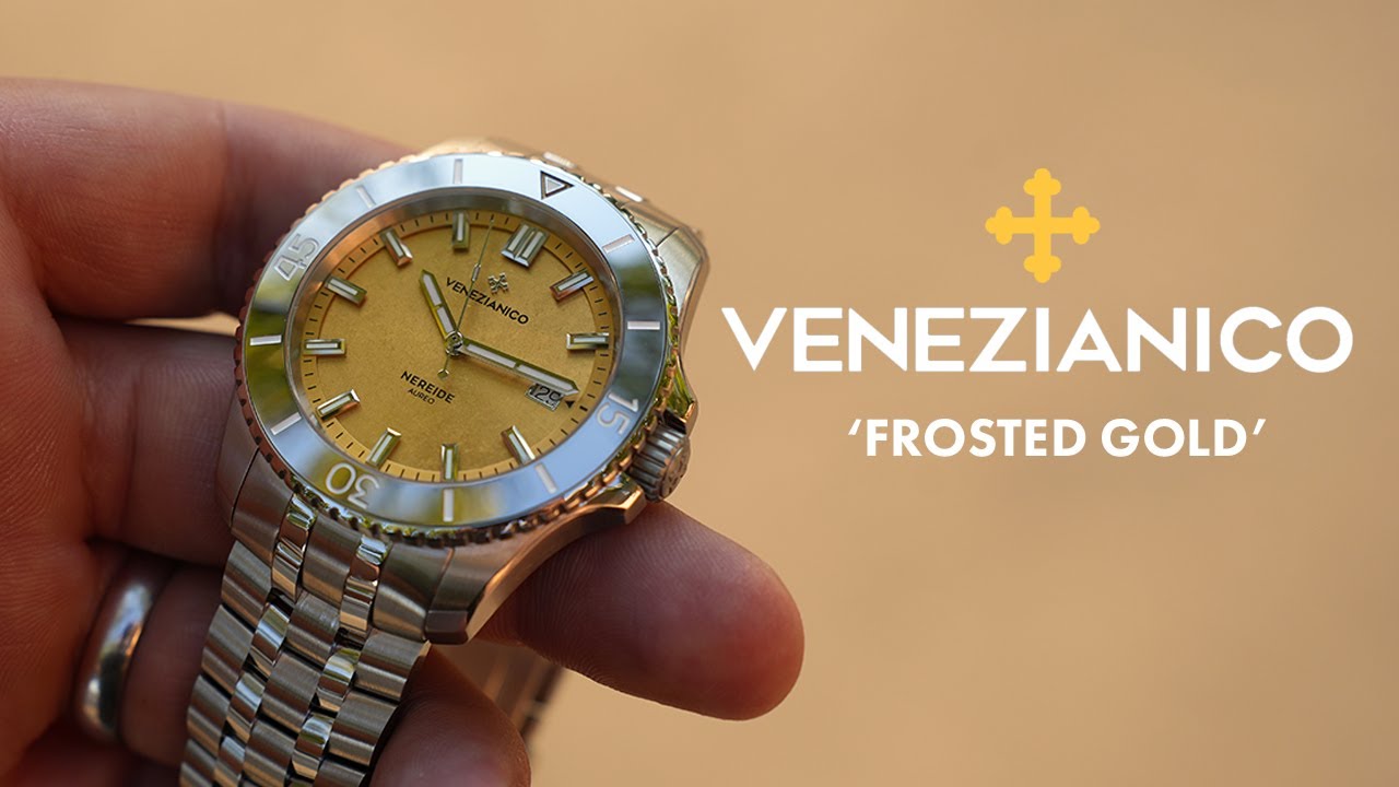 'Rippled Gold' Venezianico Nereide Aureo