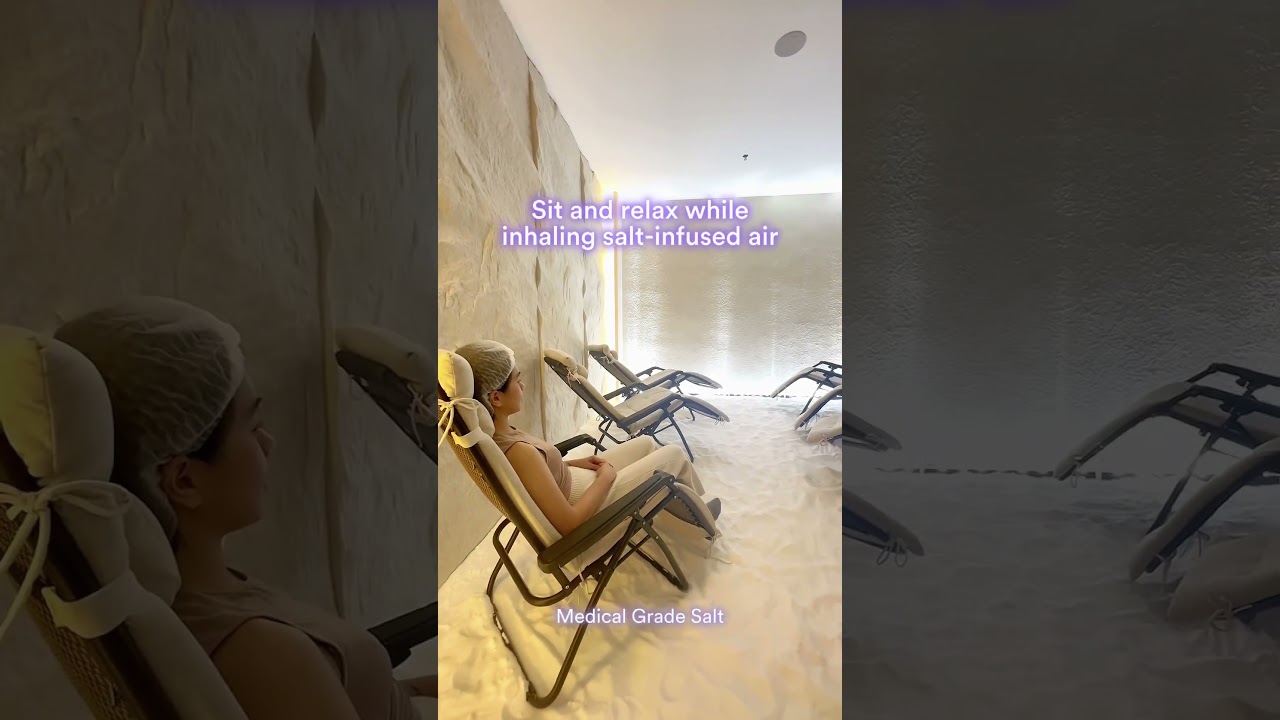 Halotherapy Salt Room is all about being in the moment while enhancing your overall wellbeing