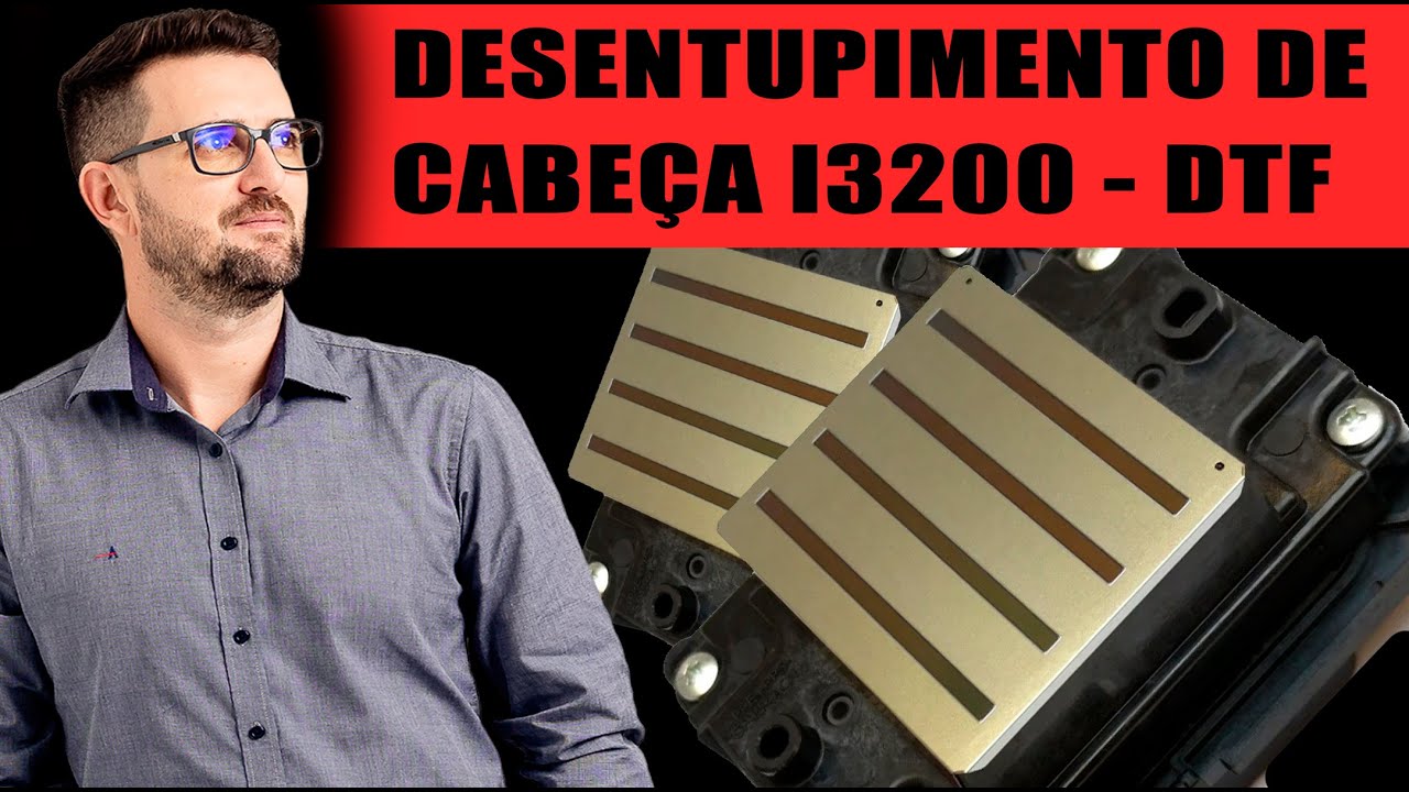 Manutenção de Impressora DTF - Desentupimento de cabeça I3200