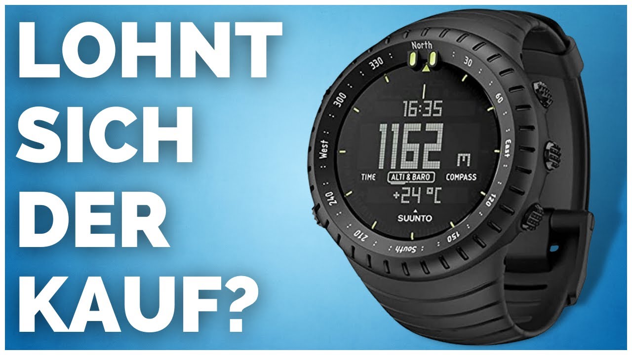 Suunto Core ► Outdoor Uhr im Test ► [KURZ & KOMPAKT] zusammengefasst
