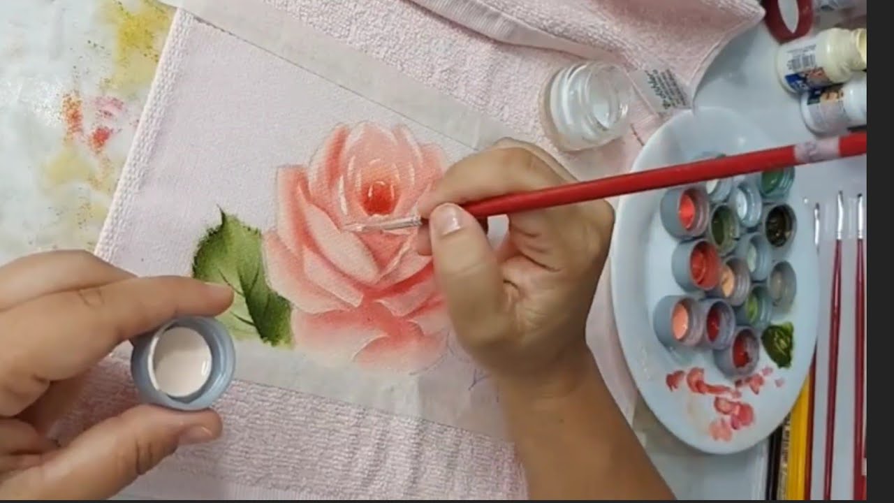 Live Como Pintar Rosas. Luciana Dalponte