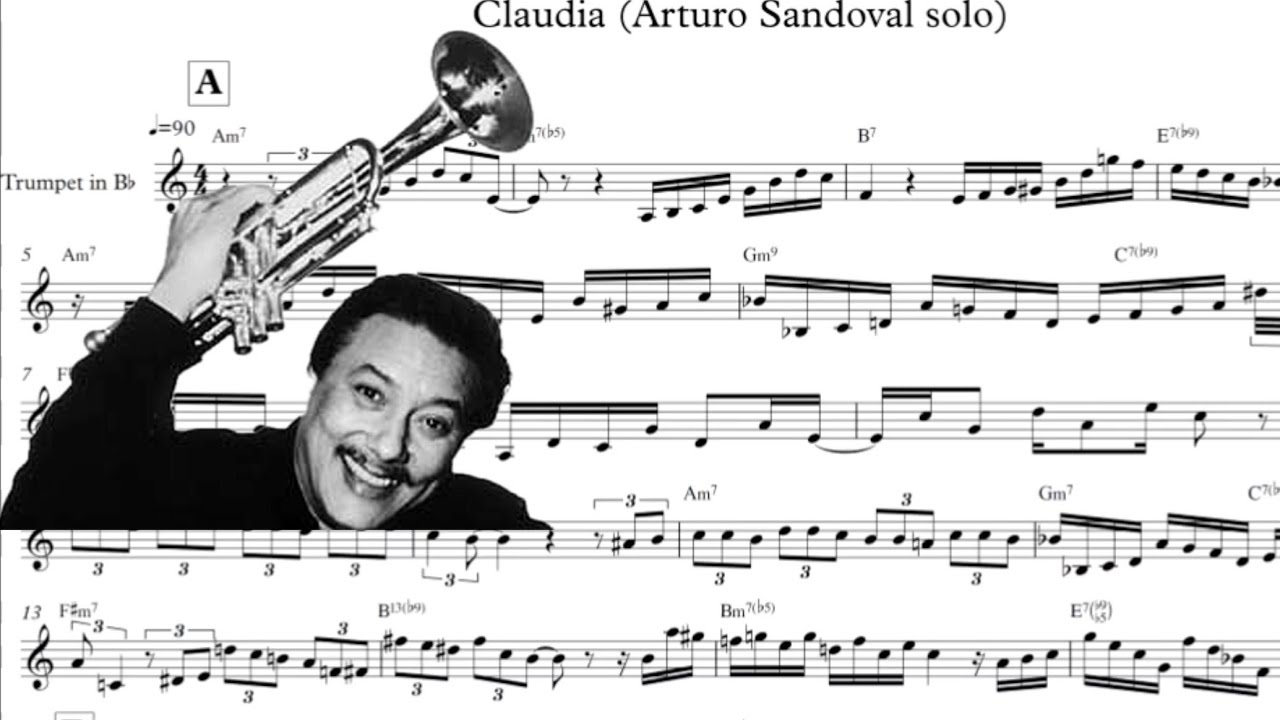 Claudia Arturo Sandoval solo transcription
