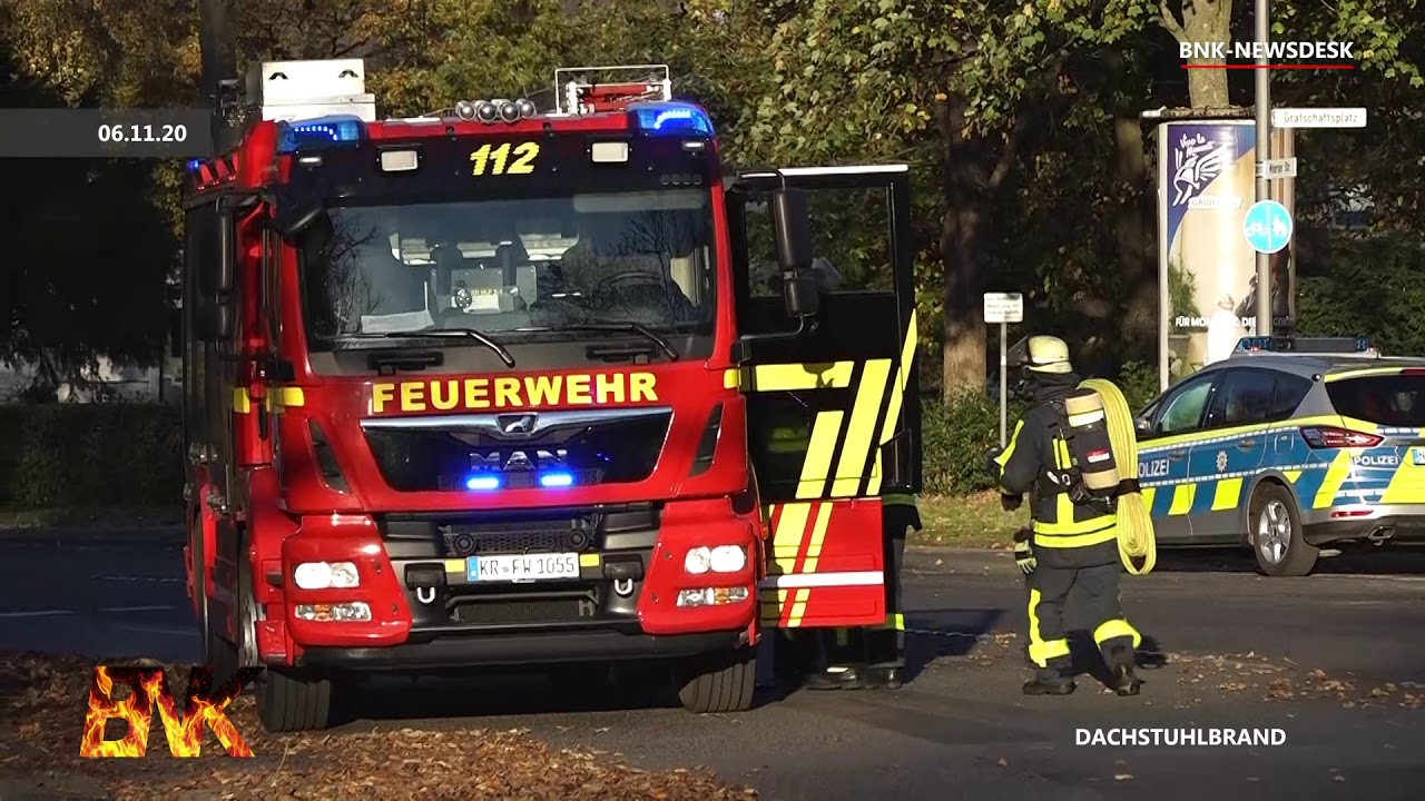 06.11.2020| Dachstuhlbrand Moerser Straße