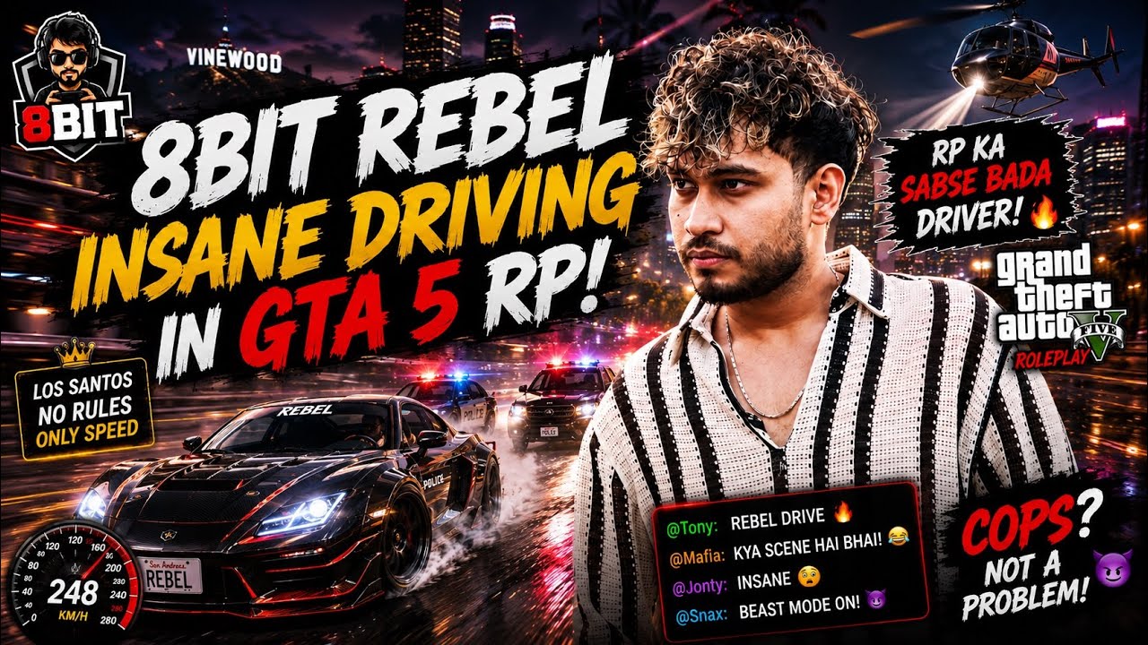 8bit Rebel&rsquo;s INSANE Driving Skill Went WRONG! 😂💀
