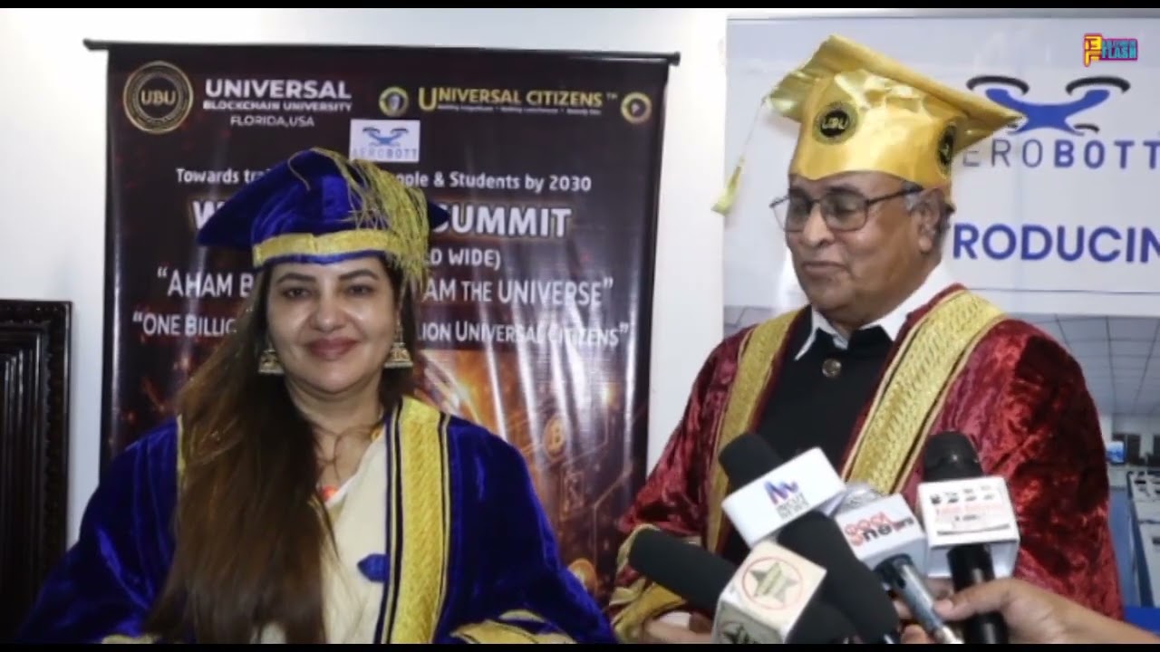 Honorary Doctorate Awarded To Reputed Indians by Universal blockchain University, Florida, USA