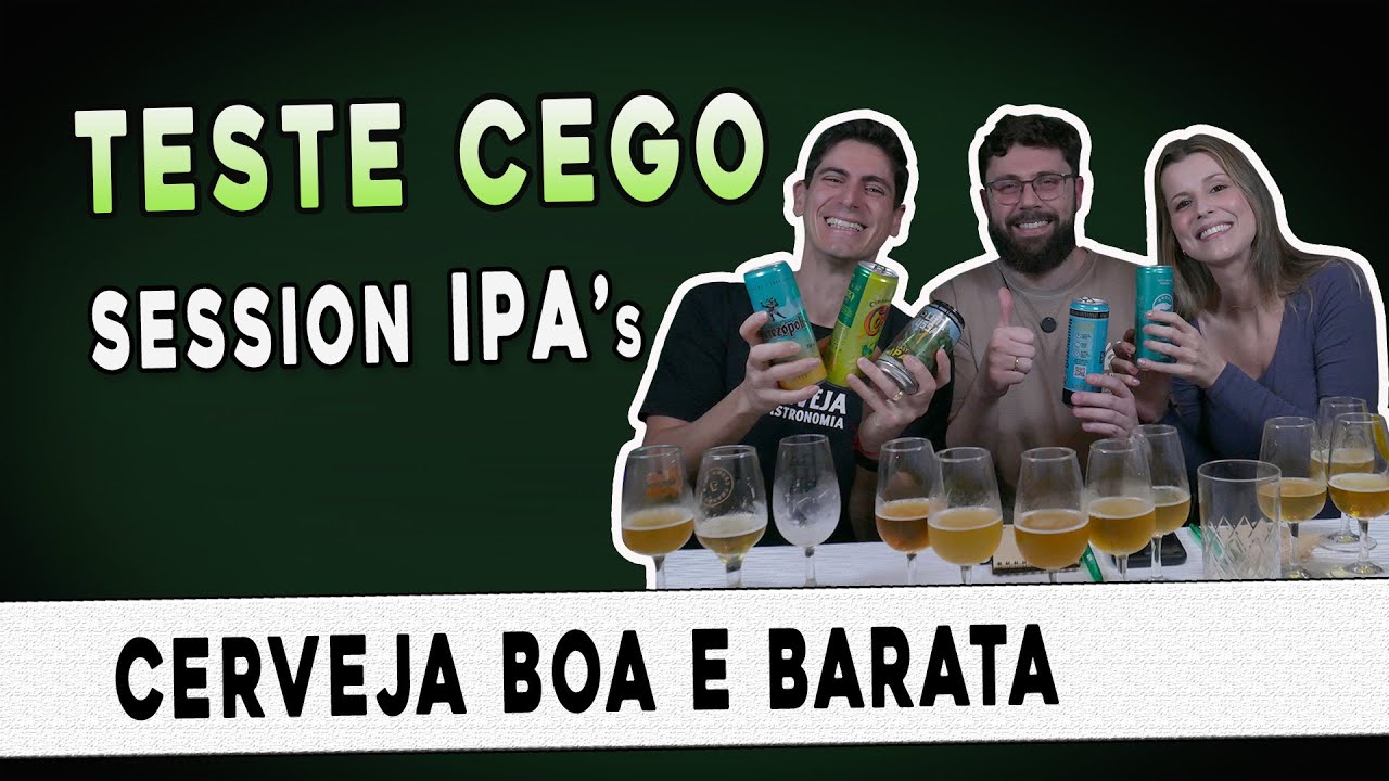 Teste Cego Session IPA's de mercado
